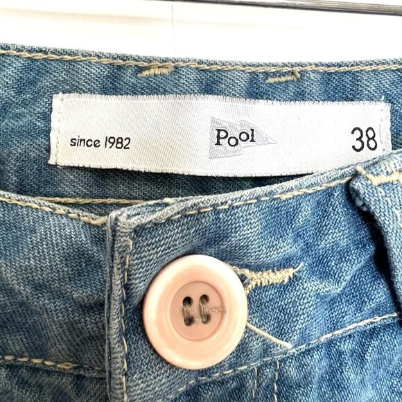 POOL brand Brazilian Jeans denim cotton shorts size 38 us size 8. - Picture 11 of 11